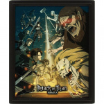 Pyramid International ATTACK ON TITAN (S4) INGELIJST 3D