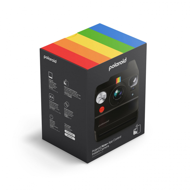 Polaroid Camera Now+ Gen. 3 Black Polaroid Camera Now+ Gen. 3 Black