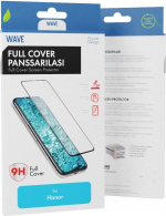 Wave Full Cover gepantserd glas, Honor 20 / Honor 20 Pro / Huawei Nova 5T, zwart