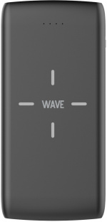 Wave QiPower reservevoeding, 10.000 mAh, zwart