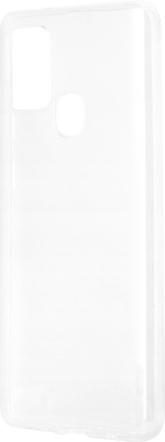 Wave siliconen beschermer, Samsung Galaxy A21s, transparant