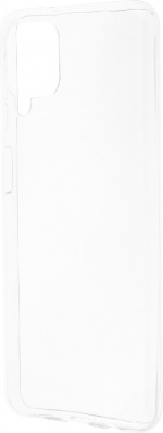 Wave siliconen beschermer, Samsung Galaxy A12, transparant