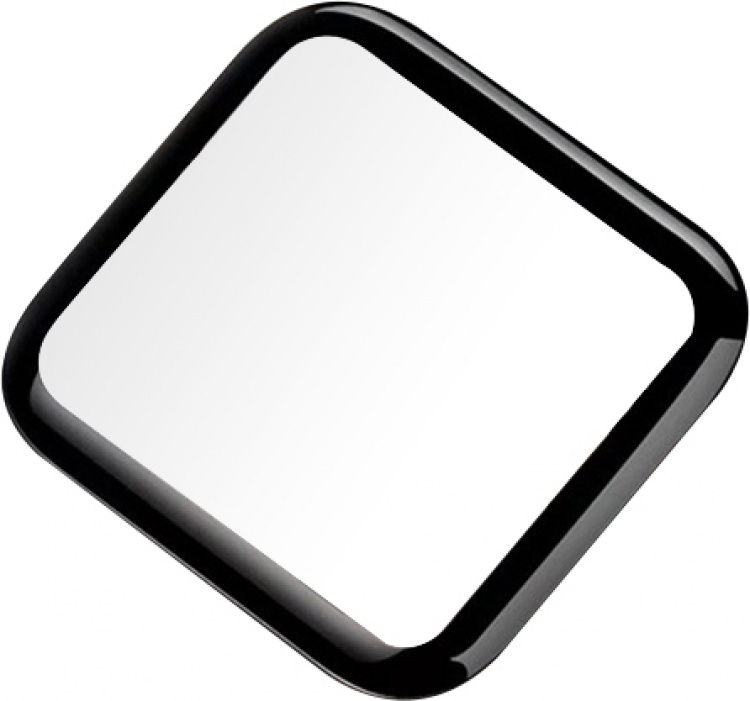 Wave 3D PMMA Screen Protector, Apple Watch 38 mm, zwart