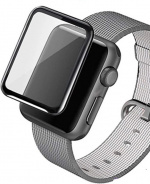 Wave 3D PMMA Screen Protector, Apple Watch 38 mm, zwart