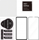 FoneKit Volledige dekking gepantserd glas, iPhone 14 Plus / 13 Pro Max, zwart