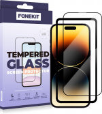 FoneKit Volledige hoes, iPhone 14 Pro, zwart