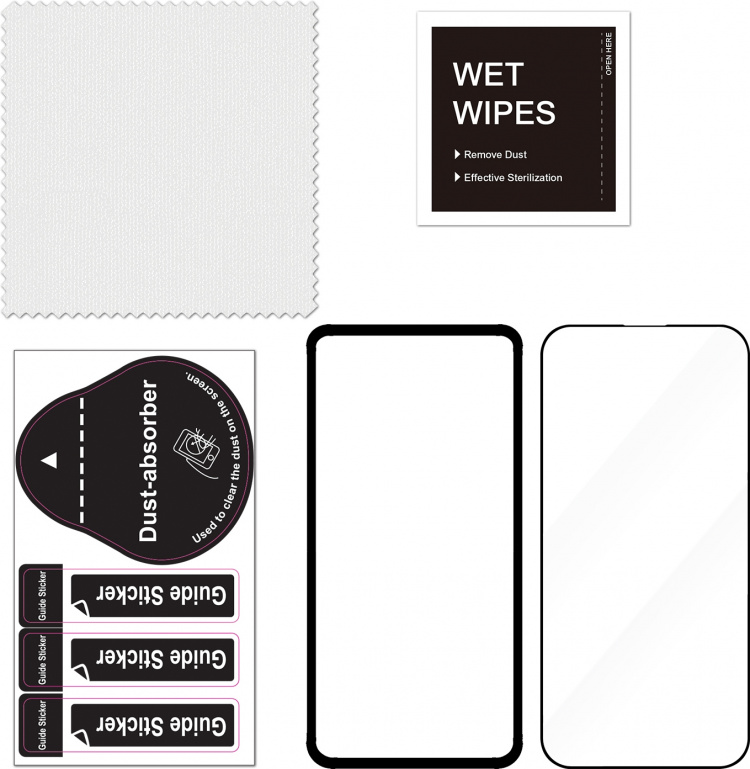 FoneKit Volledige hoes, iPhone 14 Pro, zwart