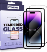 FoneKit Volledige hoes, iPhone 14 Pro Max, zwart