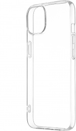 Wave siliconenhoes, iPhone 14, transparant