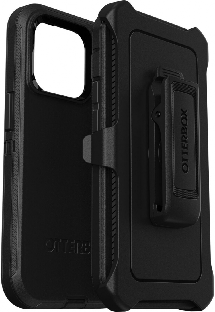 Otterbox Defender beschermhoes, iPhone 14 Pro, zwart
