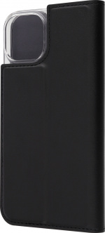 FoneKit BookCase beschermhoes, iPhone 13, zwart