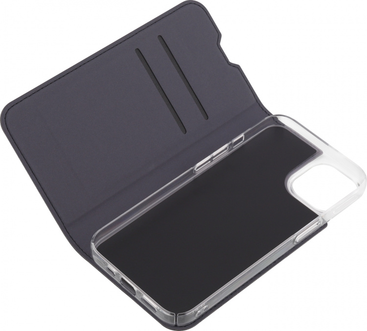 FoneKit BookCase beschermhoes, iPhone 13, zwart