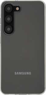 FoneKit siliconen beschermer, Samsung Galaxy S23, transparant FoneKit siliconen beschermer, Samsung Galaxy S23, transparant