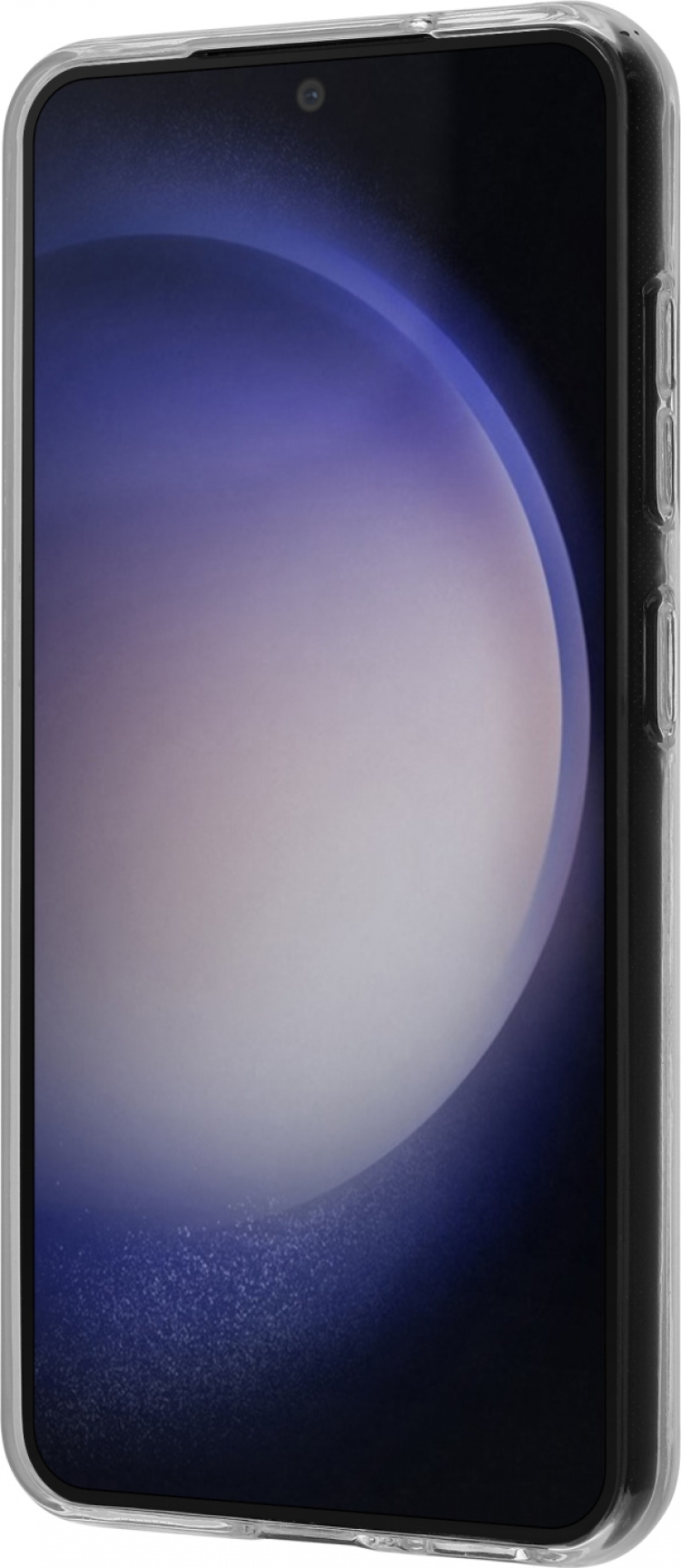 FoneKit siliconen beschermer, Samsung Galaxy S23, transparant FoneKit siliconen beschermer, Samsung Galaxy S23, transparant