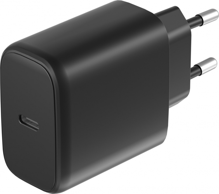 FoneKit GaN PD 65W AC-lader, USB-C, zwart FoneKit GaN PD 65W AC-lader, USB-C, zwart