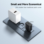 FoneKit GaN PD 65W AC-lader, USB-C, zwart FoneKit GaN PD 65W AC-lader, USB-C, zwart