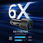 FoneKit Travel 84W autolader FoneKit Travel 84W autolader