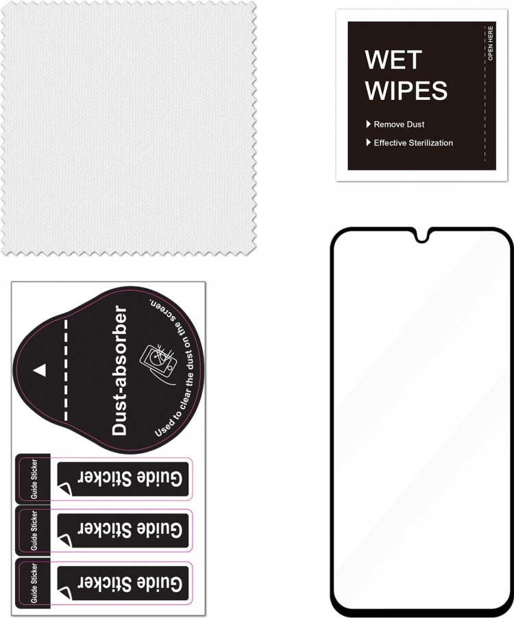 FoneKit Volledige dekking gepantserd glas, Samsung Galaxy A34 5G