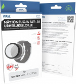 Wave 3D PMMA schermbeschermer, Garmin Venu 2 / 2 Plus, zwart