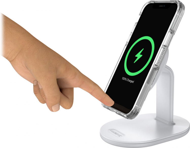 Otterbox MagSafe draadloze oplaadtafelstandaard, wit