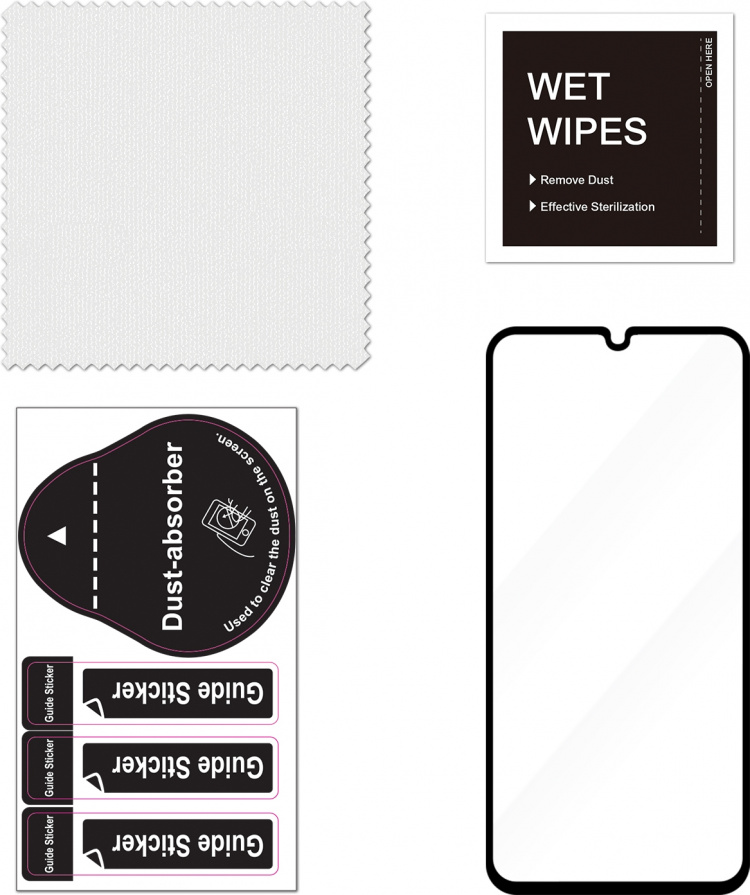 FoneKit Volledig hoesje, Samsung Galaxy A25, zwart FoneKit Volledig hoesje, Samsung Galaxy A25, zwart