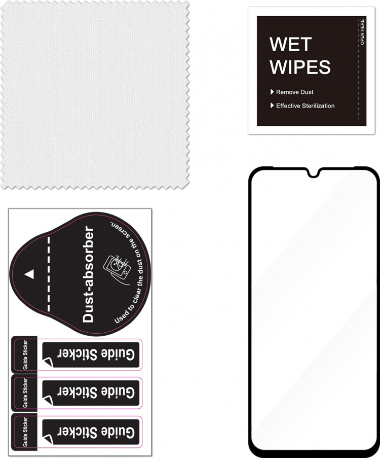 FoneKit Volledig hoesje, Samsung Galaxy A15, zwart