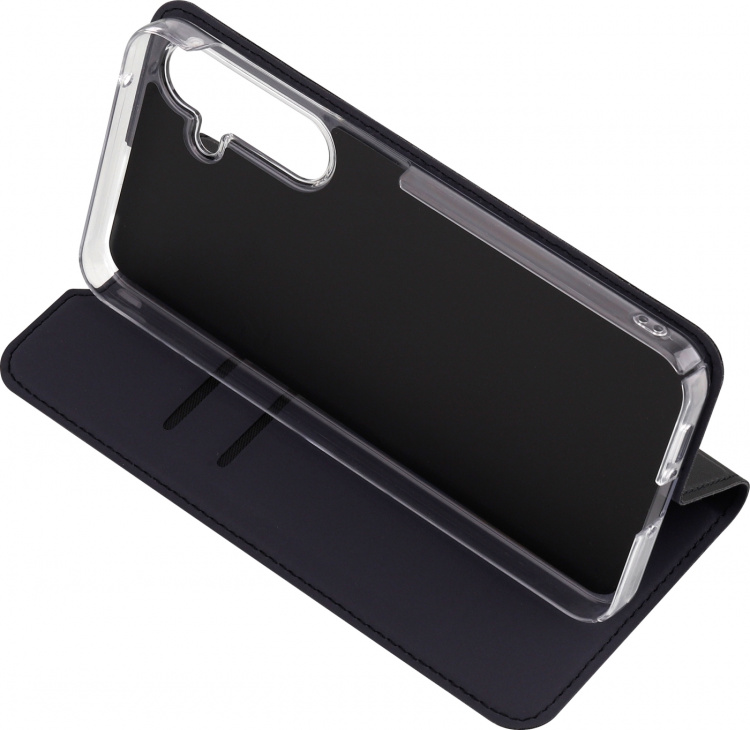 FoneKit BookCase beschermhoes, Samsung Galaxy A15, zwart