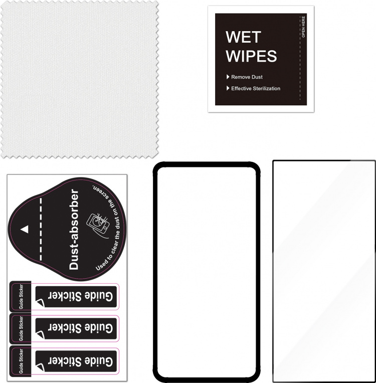 FoneKit Volledige hoes, Samsung Galaxy S24 Ultra, zwart