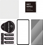 FoneKit Privacy+ volledige hoes, Galaxy S24 Ultra, zwart