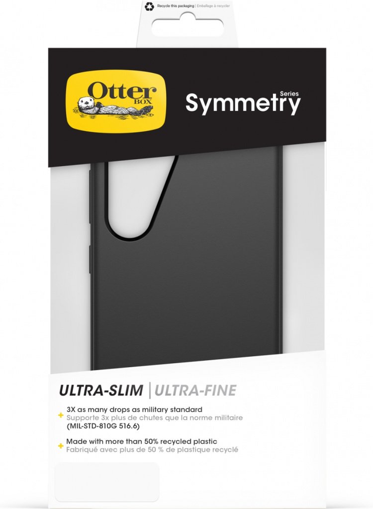 Otterbox Symmetrie beschermhoes, Samsung Galaxy S24, zwart