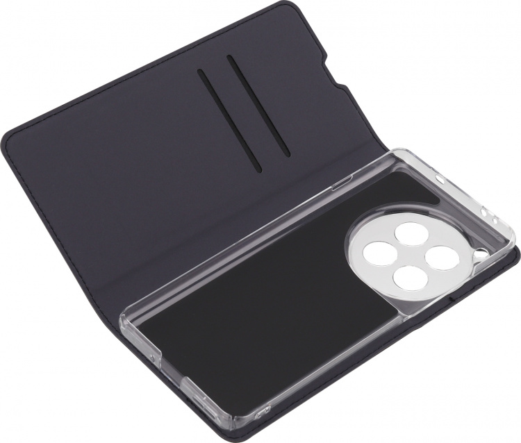 FoneKit BookCase beschermhoes, OnePlus 12, zwart FoneKit BookCase beschermhoes, OnePlus 12, zwart