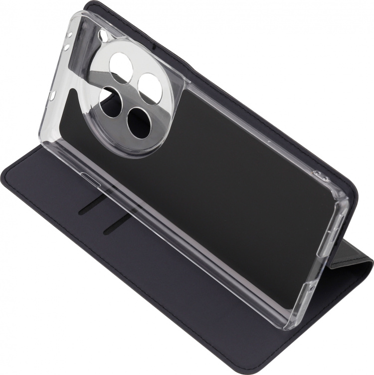 FoneKit BookCase beschermhoes, OnePlus 12, zwart FoneKit BookCase beschermhoes, OnePlus 12, zwart