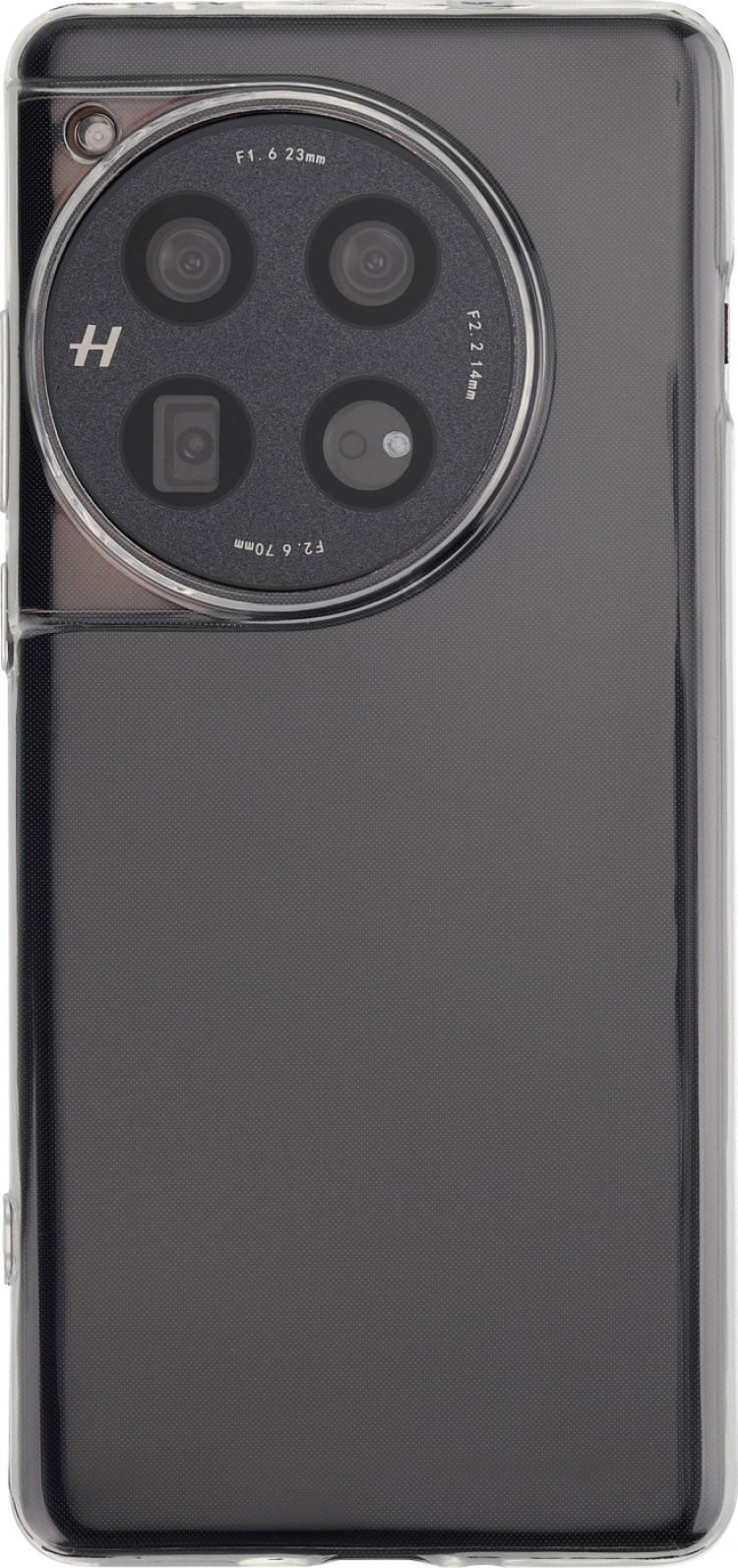 FoneKit siliconen beschermer, OnePlus 12, transparant