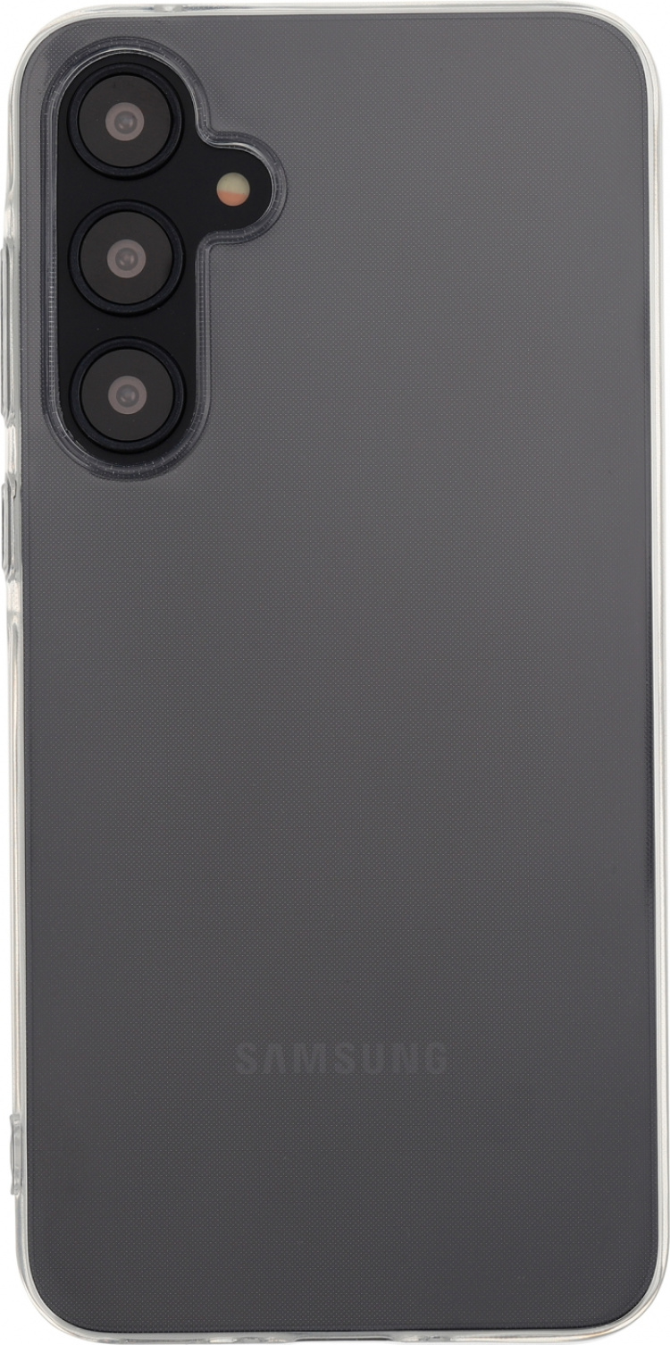 FoneKit siliconen beschermer, Samsung Galaxy A35, transparant