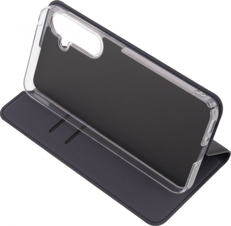 FoneKit BookCase beschermhoes, Samsung Galaxy A35, zwart