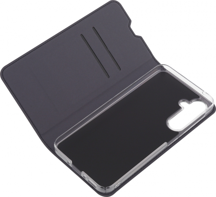 FoneKit BookCase beschermhoes, Samsung Galaxy A35, zwart