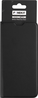 FoneKit BookCase beschermhoes, Samsung Galaxy A35, zwart