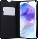 FoneKit BookCase beschermhoes, Samsung Galaxy A55, zwart