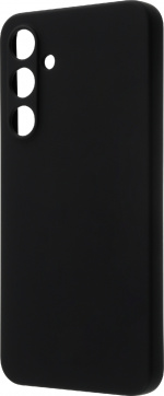 Wave Soft Touch Silicone Beschermer, Samsung Galaxy A55 5G, Zwart