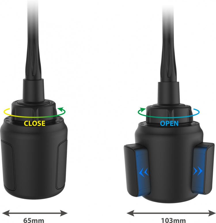 FoneKit autorek voor bekerhouder