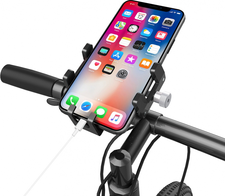 FoneKit Aluminium fietsdrager, zwart