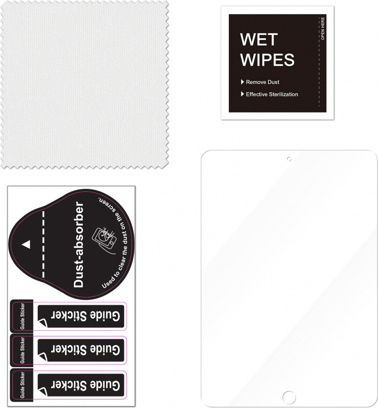 FoneKit gepantserd glas, iPad 7 / 8 / 9 / 10.2 (2019-21) (10.2 FoneKit gepantserd glas, iPad 7 / 8 / 9 / 10.2 (2019-21) (10.2