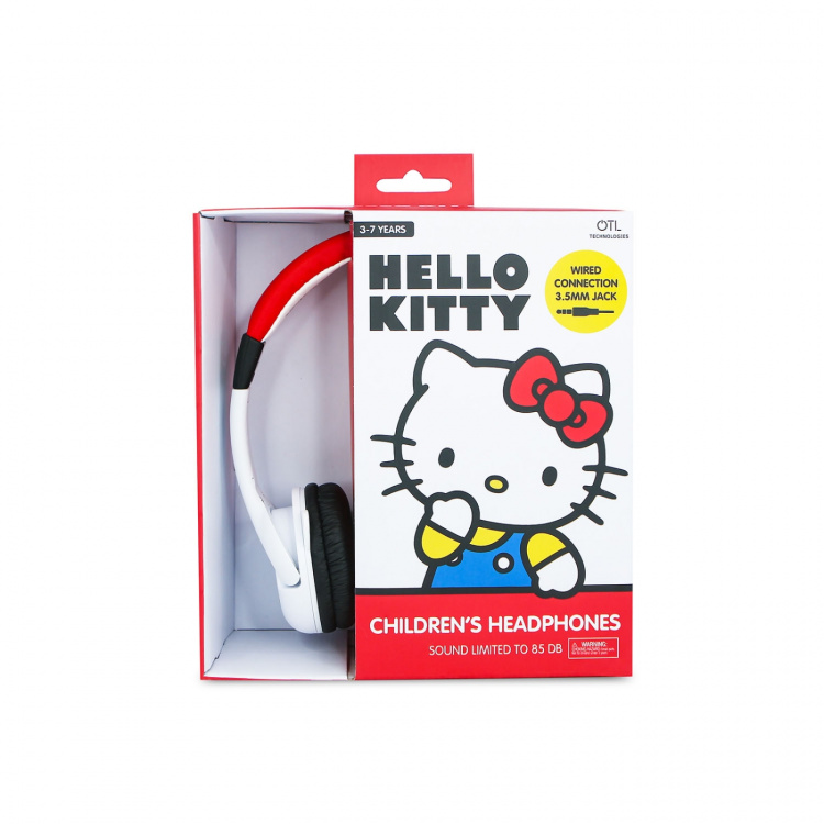 HELLO KITTY Hörlur Hello Kitty On-Ear 85db Trådbunden Med Öron