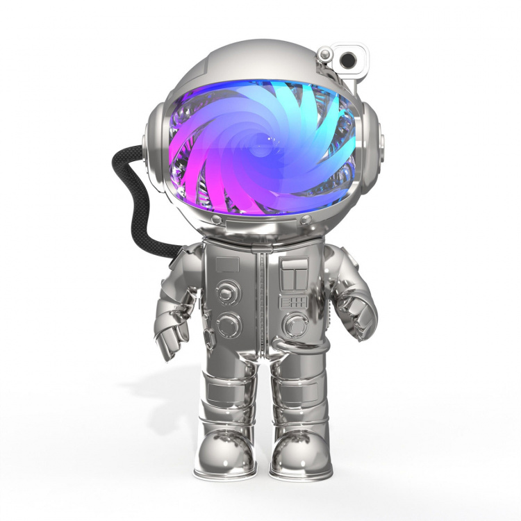Mobility On Board Projektor Stellar Light Space Silver Astronaut