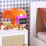 Mobility On Board Väckarklocka Dancing Clock Rosa