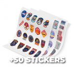 Mobility On Board Högtalare Cosmo Bubbly Trådlös Med Klistermärken Mobility On Board Högtalare Cosmo Bubbly Trådlös Med Klistermärken