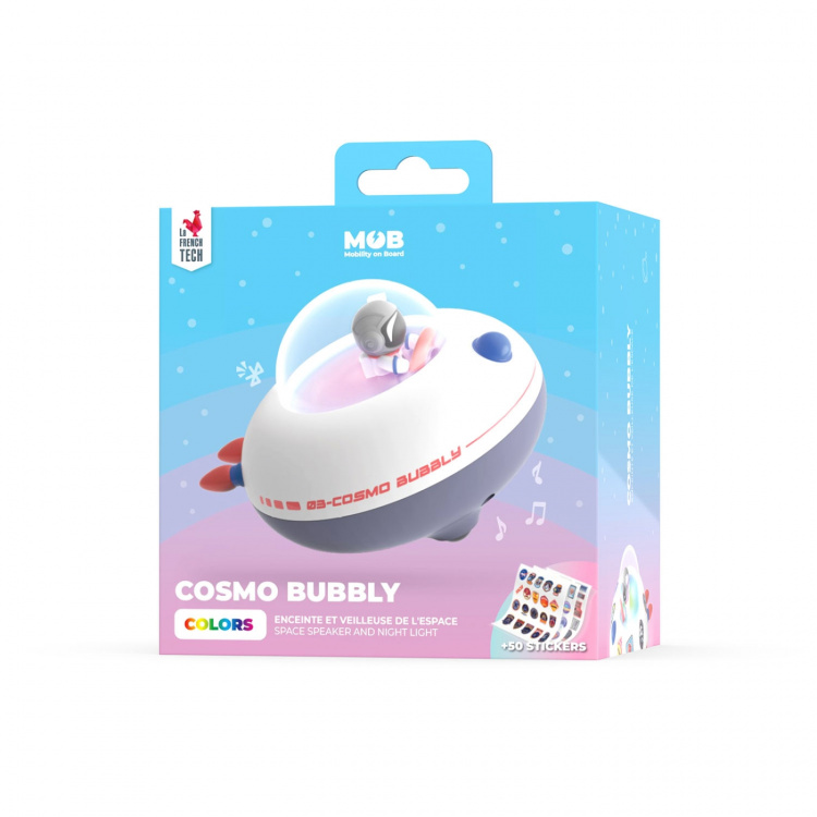 Mobility On Board Högtalare Cosmo Bubbly Trådlös Med Klistermärken Mobility On Board Högtalare Cosmo Bubbly Trådlös Med Klistermärken