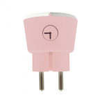 CAPiDi Säkerhetstimer USB A+C 1-4 3.4A Rosa