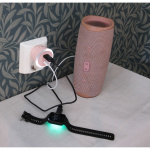 CAPiDi Säkerhetstimer USB A+C 1-4 3.4A Rosa