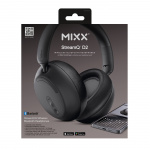 MIXX Hörlur StreamQ D2 Over-Ear Trådlös Svart